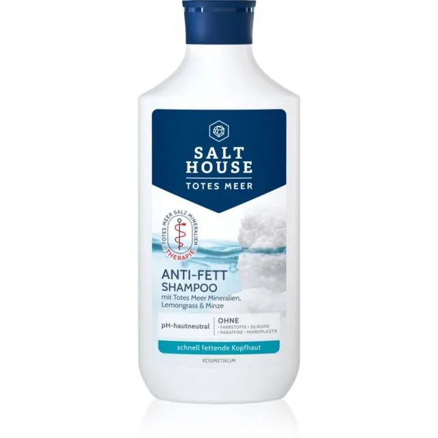 Salt House Dead Sea Therapy Anti-grease Shampoo Šampoon rasusele peanahale 250 ml
