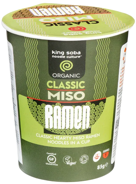 Kiirnuudlid MISO RAMEN, klassikaline, ökoloogiline
