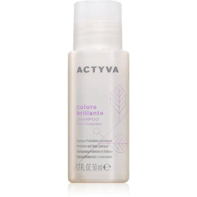 Kemon Group Actyva Colore Brillante Läiget andev ja pruune toone toetav šampoon värvitud juustele 50 ml