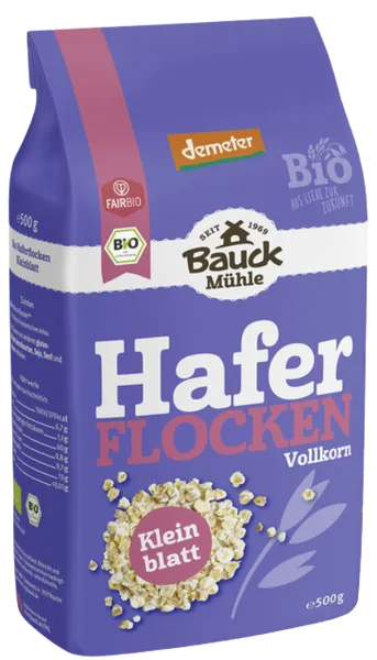 Keskmise suurusega kaerahelbed, biodünaamilised