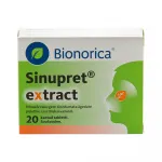SINUPRET EXTRACT KAETUD TBL 12MG+36MG+36MG+36MG+36MG N20