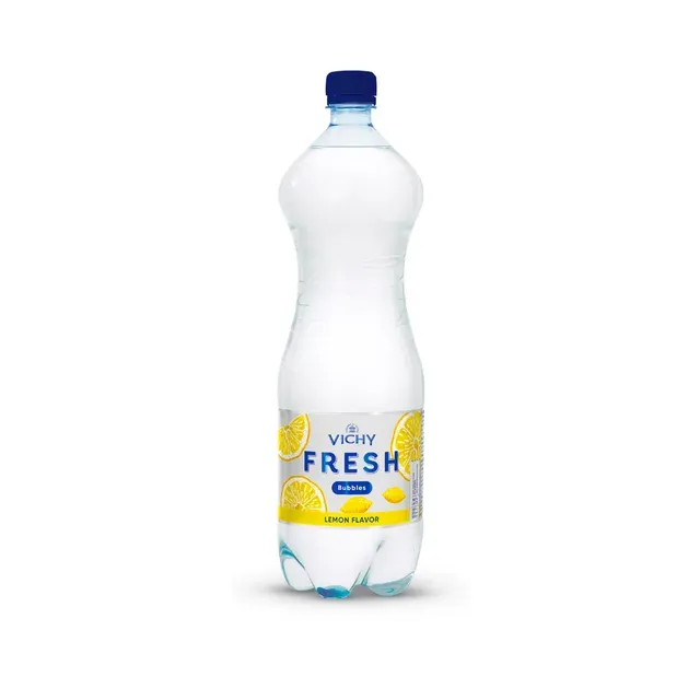 Gaseeritud sidrunimaitseline vesi, VICHY FRESH BUBBLES, 1,5 L