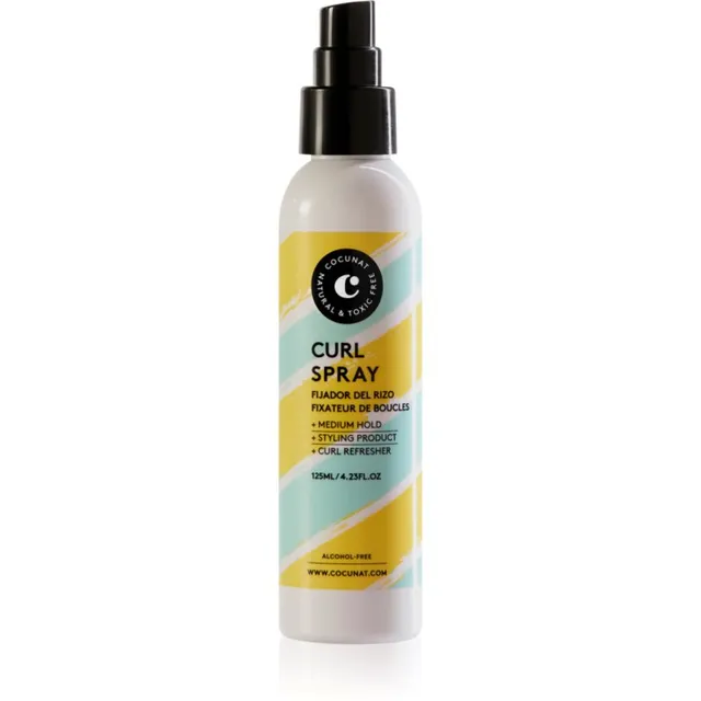 Cocunat Curl Spray Fikseeriv pihusti lainelistele ja lokkis juustele 125 ml