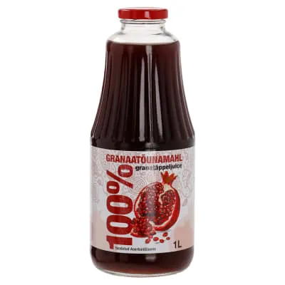 Mahl granaatõuna 100% 1l pudel