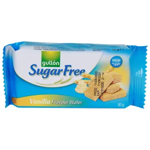 Gullon suhkruvabad vaniljevahvlid 60 g