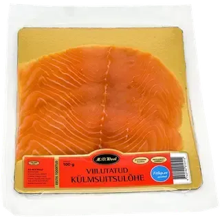 Külmsuitsu lõhefilee, M.V.WOOL, 100 g