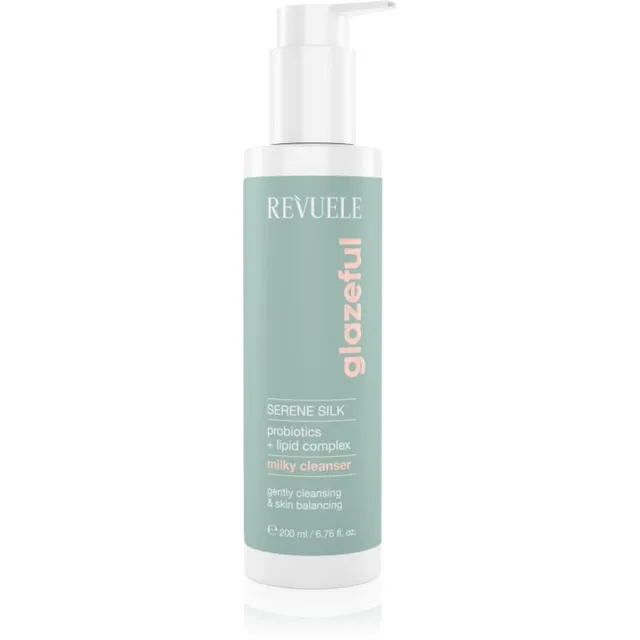 Revuele Glazeful Milky Cleanser Serene Silk Õrn puhastuspiim rahustavate efektidega 200 ml