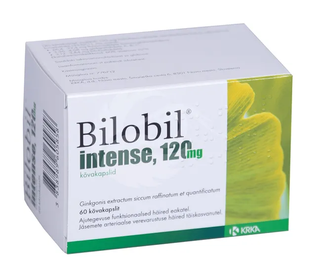 BILOBIL INTENSE KÕVAKAPS. 120MG N60