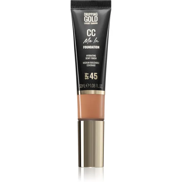Dripping Gold CC Me In Kerge jumestuskreem SPF 45 varjund Beige 4.5 32 ml