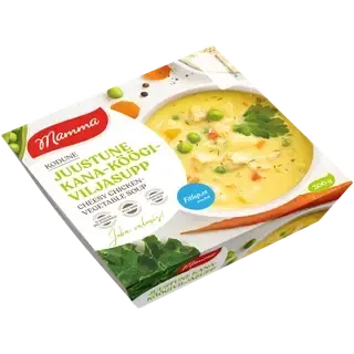 Mamma Juustune Kana-Köögiviljasupp 300 G