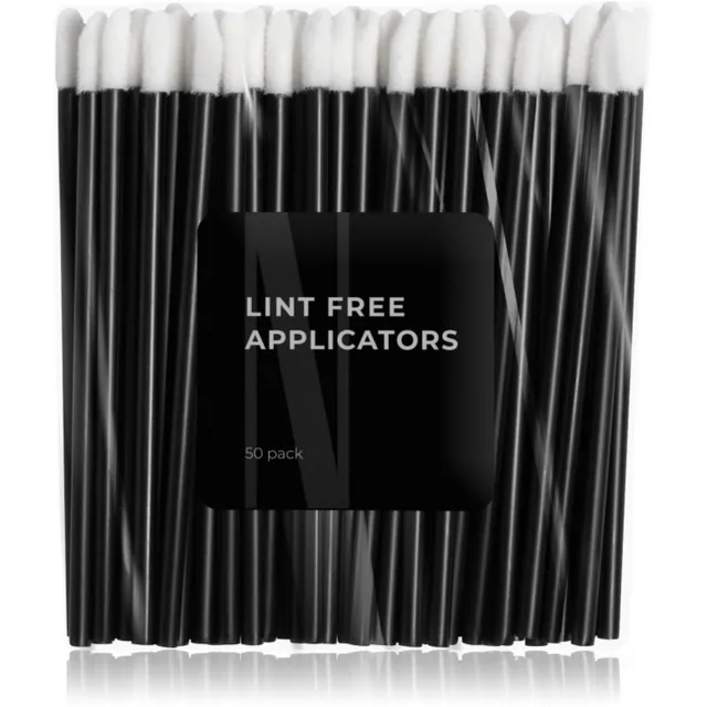 Nanolash Lint Free Applicators Aplikaator ripsmetele ja kulmudele 50 tk