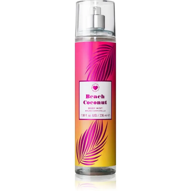 I Heart Revolution Body Mist Beach Coconut Lõhnastatud kehapihusti naistele 236 ml