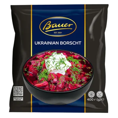 Supi köögiviljasegu Ukraina Borš Bauer 400g
