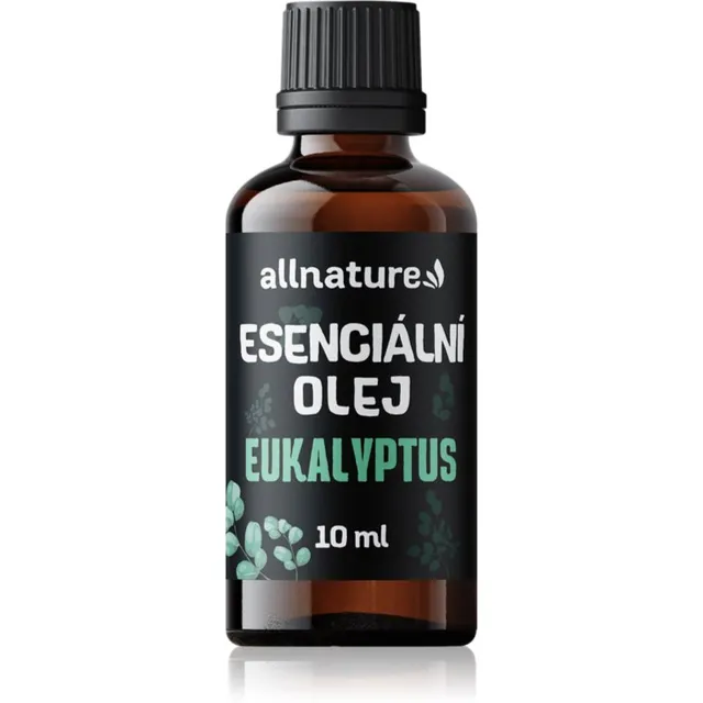 Allnature Essential Oil Eucalyptus eeterlik õli hingamisteede tervise toetamiseks 10 ml