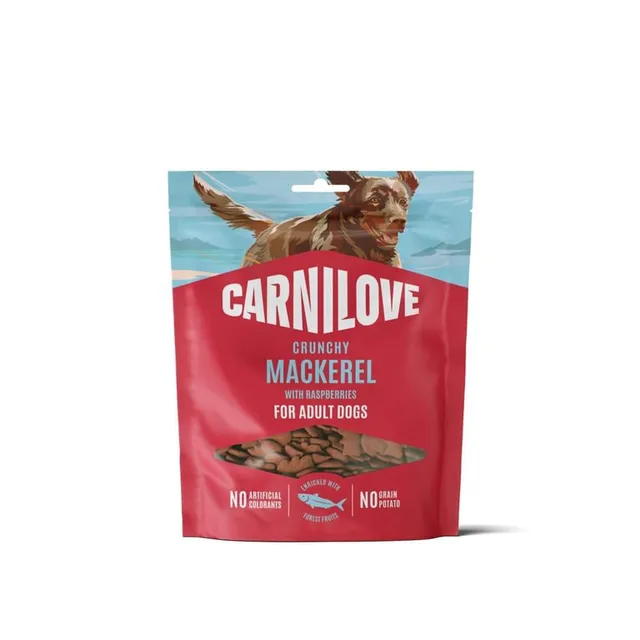 Carnilove Crunchy maius koerale, makrell, 200 g