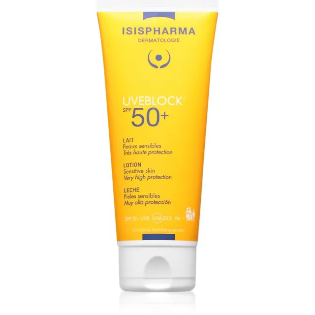 ISISPHARMA Uveblock SPF 50+ Lotion Niisutav kehapiim SPF 50+ 100 ml