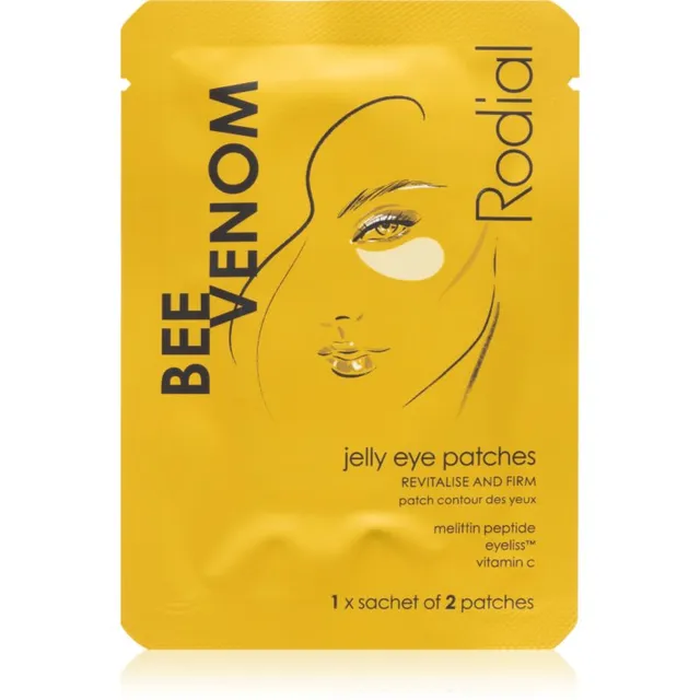 Rodial Bee Venom Jelly Eye Patches Pinguldavad geelpadjad silmadele rahustavate efektidega 2 tk
