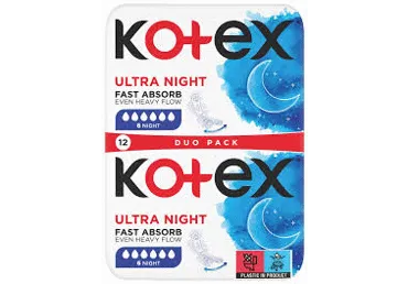 Kotex Ultra Night h/s 12tk