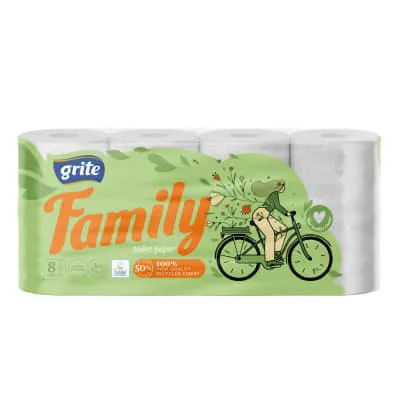 Tualettpaber  Grite Family 8r