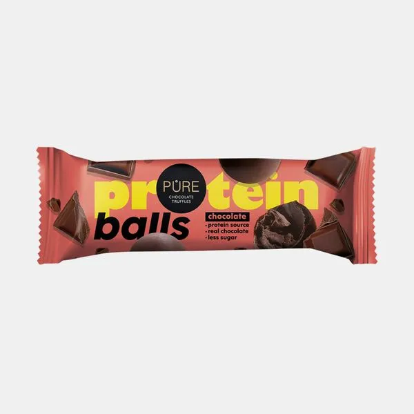 Proteiinipallid tumedašokolaadiga 40g