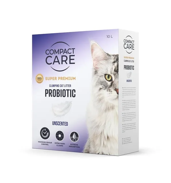 Compact Care Probiotic lõhnatu kassiliiv, 10 L
