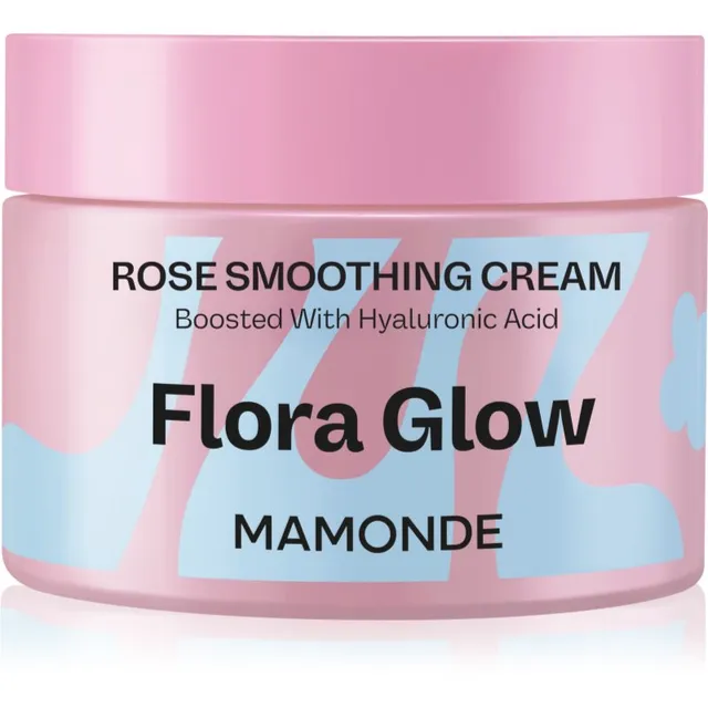 MAMONDE Flora Glow Rose Smoothing Cream Intensiivselt rahustav kreem niisutava toimega 50 ml