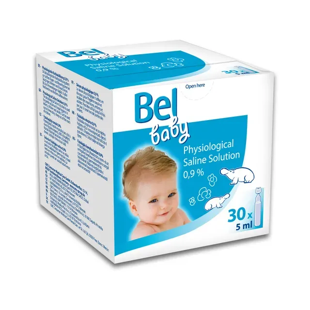 Füsioloogiline lahus ampullid, BEL BABY, 30 tk