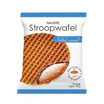 Vahv. peh. s.kar.täid. Stroopwafel Saleks 33g