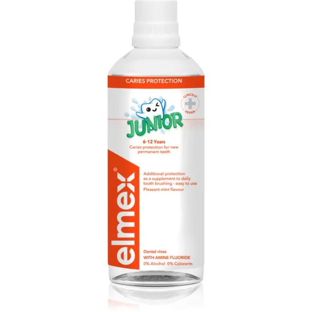 Elmex Junior 6-12 Years Suuloputusvesi lastele 400 ml