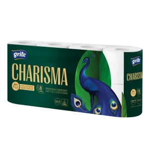 Tualettpaber  Charisma 4-kihiline 152 lehte, GRITE, 8 rl