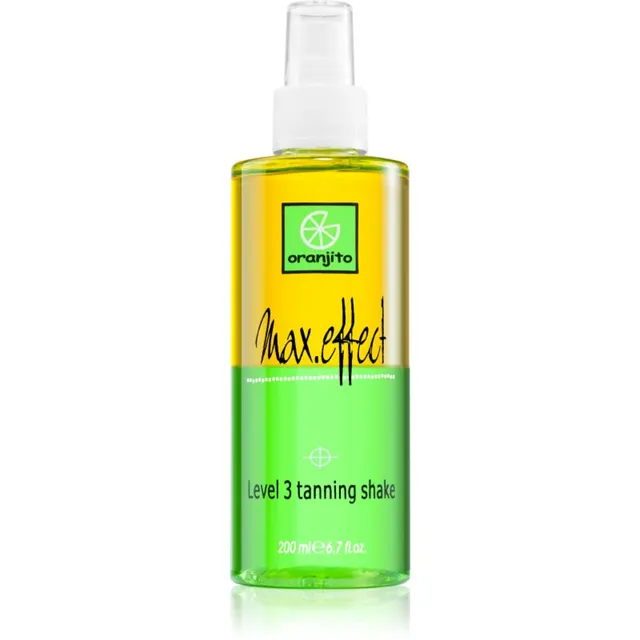 Oranjito Level 3 Shake 2-faasiline solaariumi päikesekaitse 200 ml