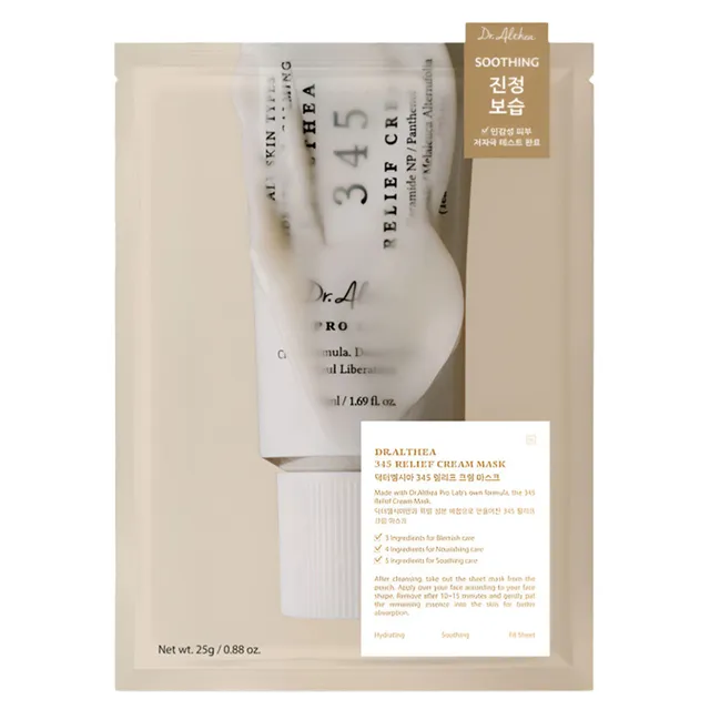 Dr. ALTHEA 345 Relief Cream Sheet Mask 25g