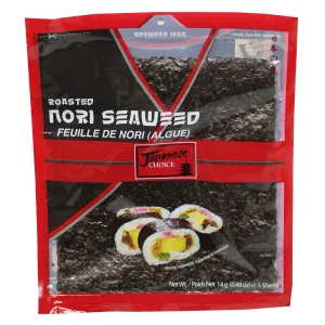 Sushi Nori lehed 5 tk, JAPANESE CHOICE, 14 g