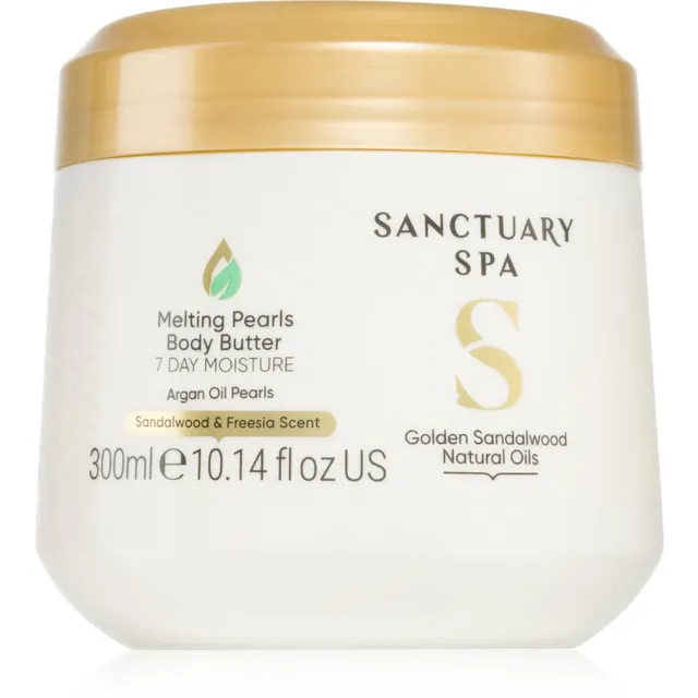 Sanctuary Spa Golden Sandalwood Intensiivne kehaniisutusvõi 300 ml