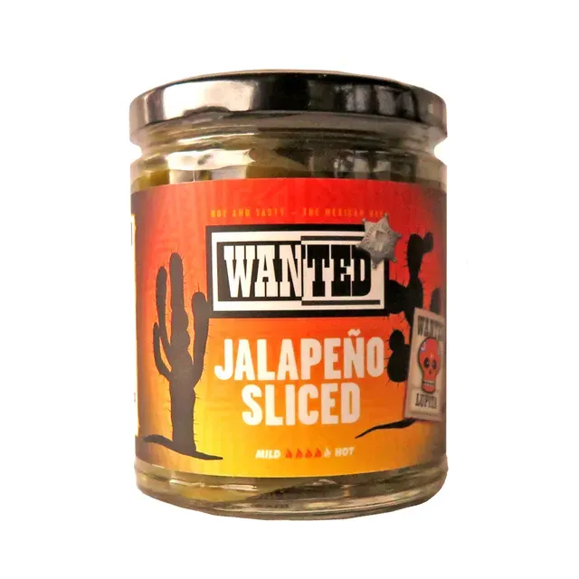 Tükeldatud jalapeno, WANTED, 240 g