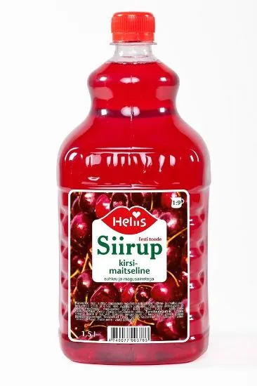 Heliis siirup kirsimaitseline 1,5L