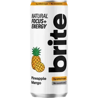 Brite Ananass-mango, naturaalne energiajook 330 ml
