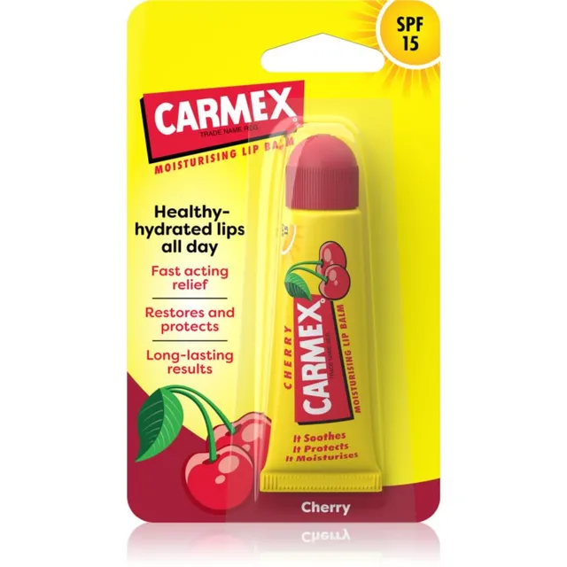 Carmex Cherry Huulepalsam tuubis SPF 15 10 g