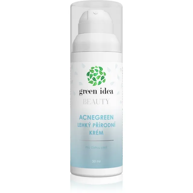 Green Idea Beauty Acnegreen Kerge kreem puhta ja terve näonaha jaoks 50 ml