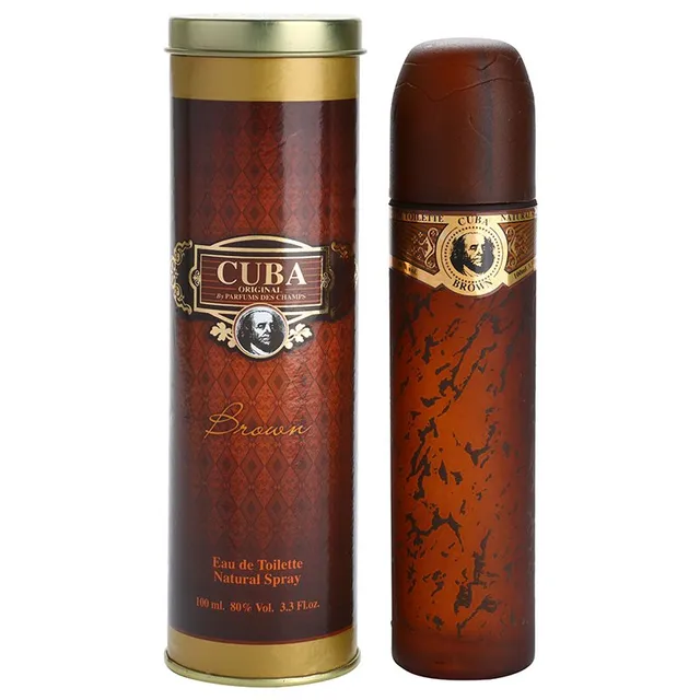 Cuba Brown tualettvesi meestele 100 ml