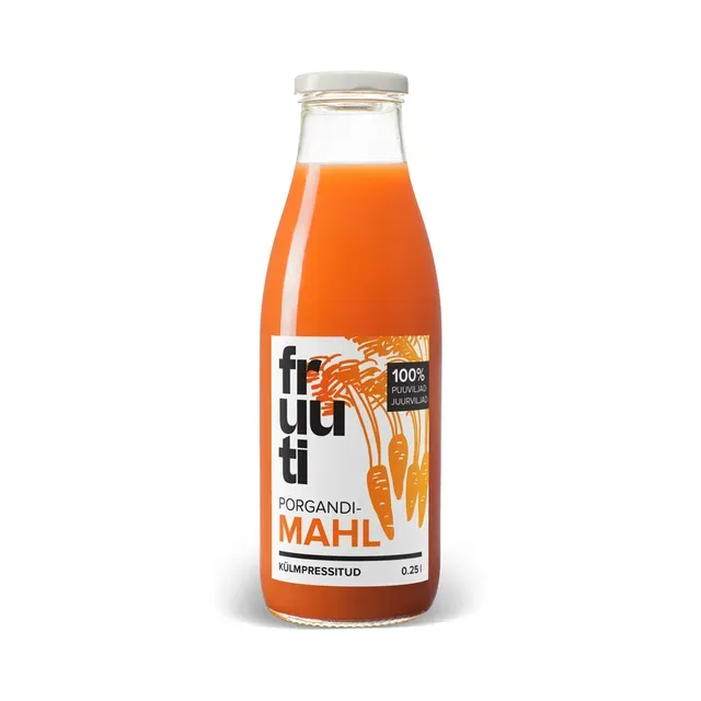 Porgandi-õunamahl, FRUUTI, 250 ml