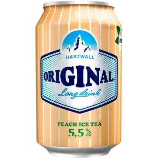 Original Long Drink Peach Ice Tea, HARTWALL, 330 ml