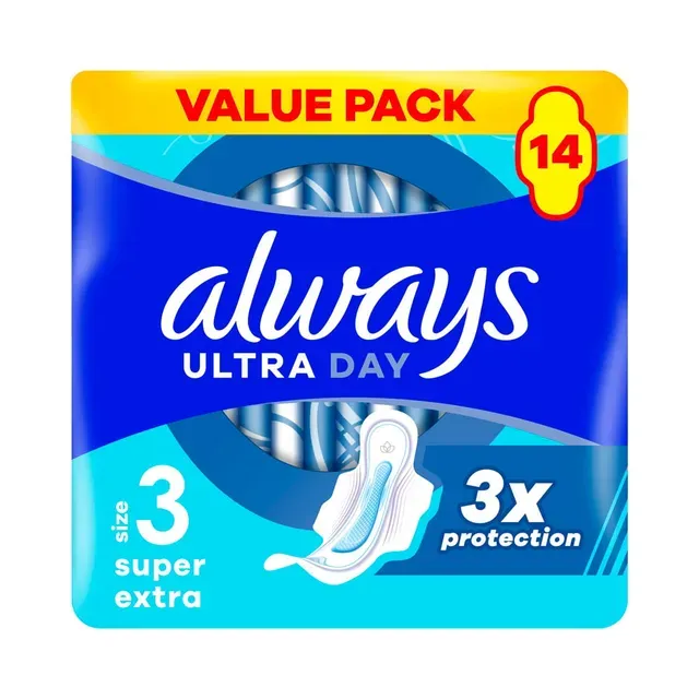 Hügieenisidemed Ultra Night Duop, ALWAYS, 14 tk