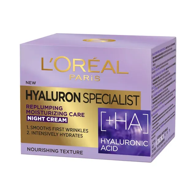 Öökreem Hyaluron Specialist, L´OREAL, 50 ml