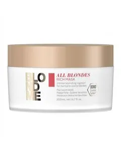 Schwarzkopf BlondMe All Blondes Rich Juuksemask 200ml