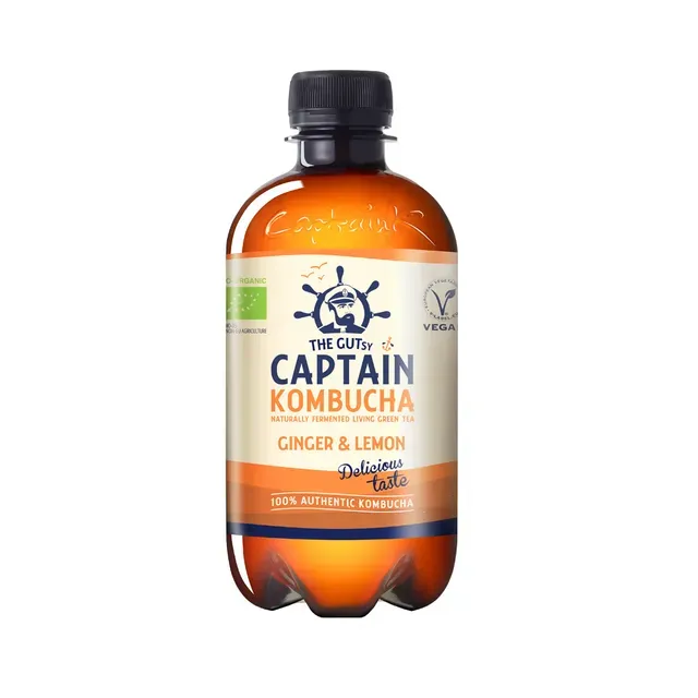 Ingveri-Sidrun, CAPTAIN KOMBUCHA, 400 ml