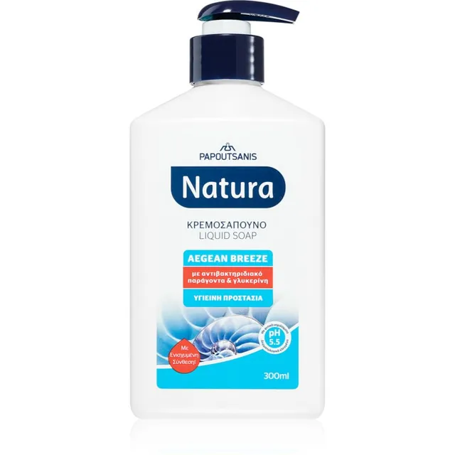 PAPOUTSANIS Natura Liquid Soap Vedelseep 300 ml
