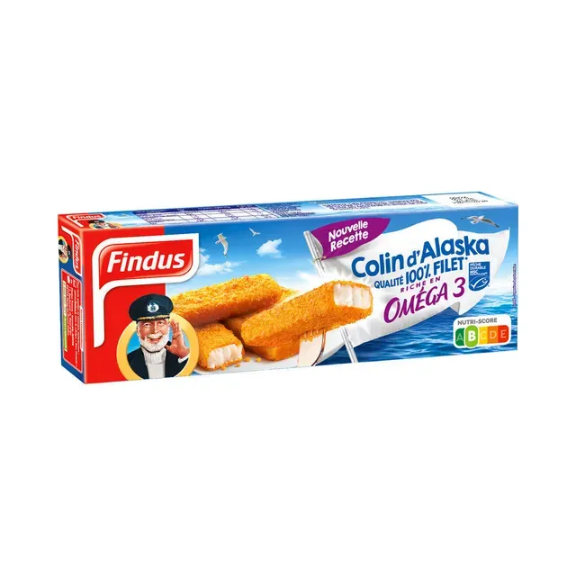 Alaska mintai kalapulgad, FINDUS, 420 g