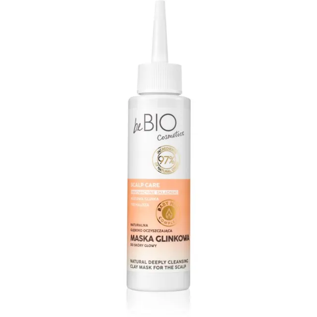 beBIO Baby Hair Complex Scalp Care Sügavpuhastav mask juustele ja peanahale 100 ml