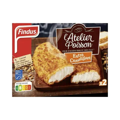 Paneeritud mintaifilee külm. Findus MSC 250g